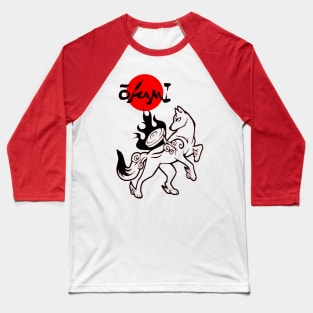 Okami Amaterasu Baseball T-Shirt